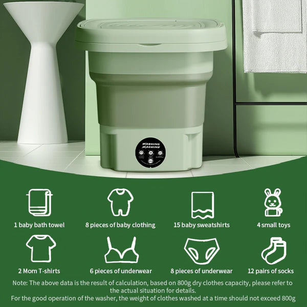 Washing Machine Foldable Washer And Dryer