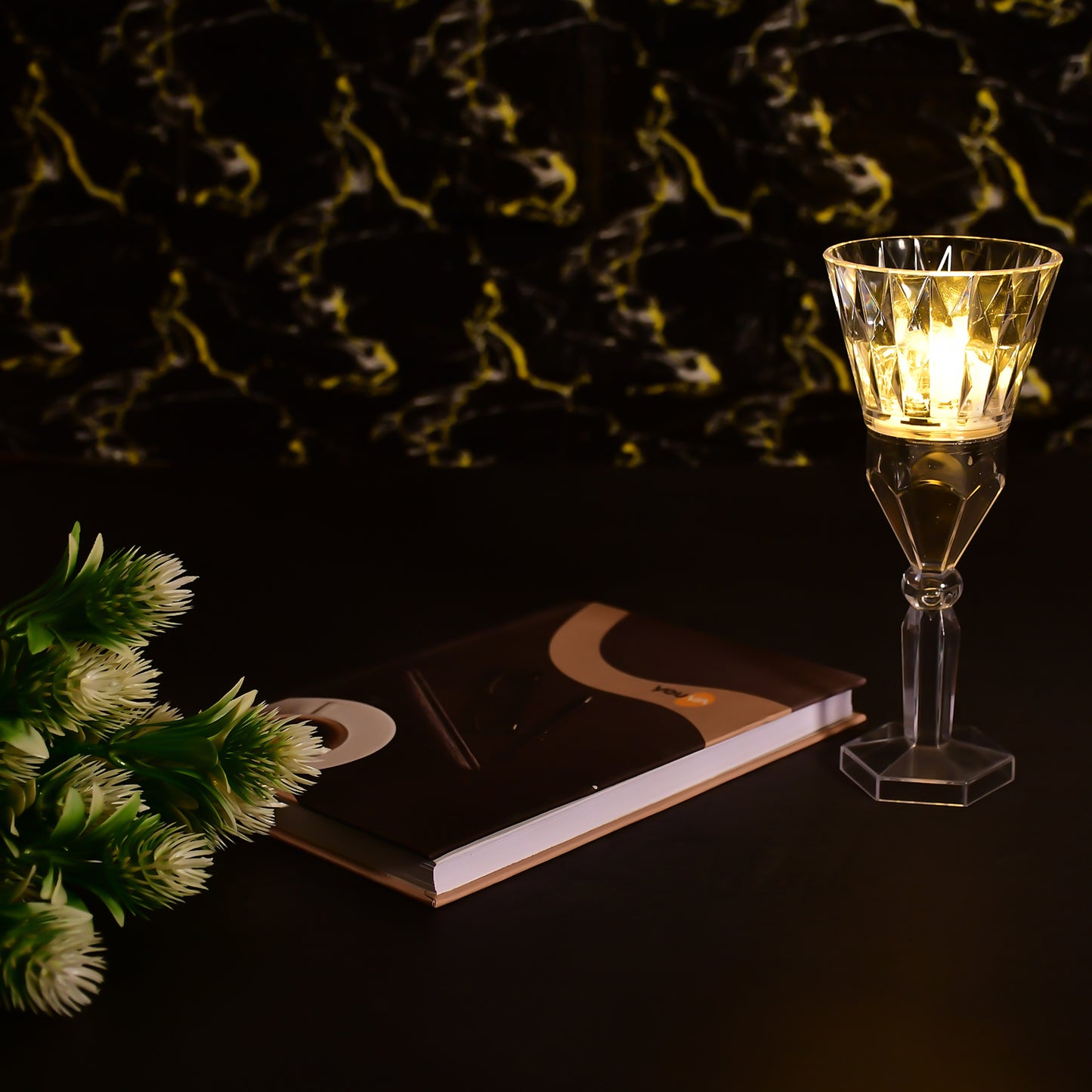 Mini Crystal Table Lamp