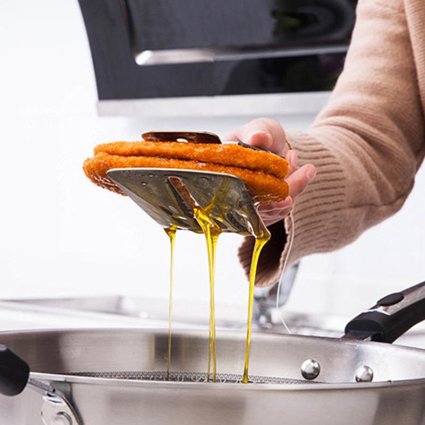 Cooking Serving Turner Frying Food Tong