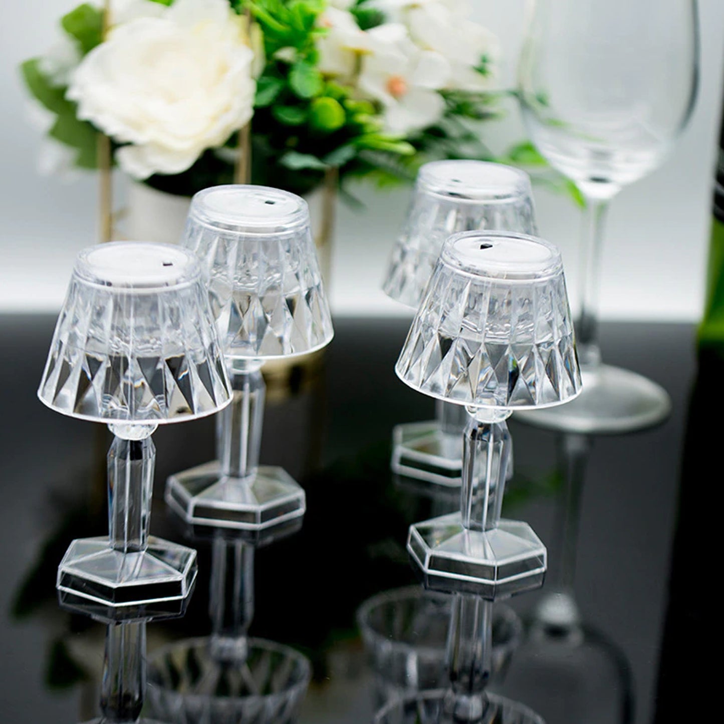 Mini Crystal Table Lamp