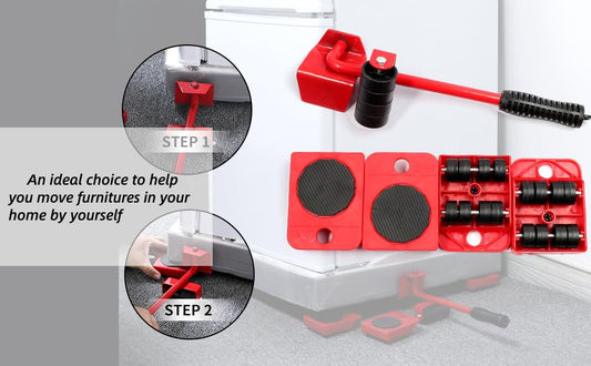 Heavy Furniture Lifter And Shifting Tool
