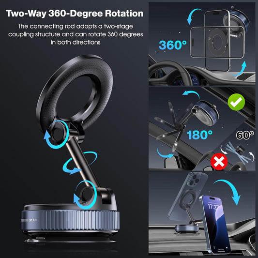 Smartphone Suction Grip Mount