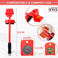 Heavy Furniture Lifter And Shifting Tool