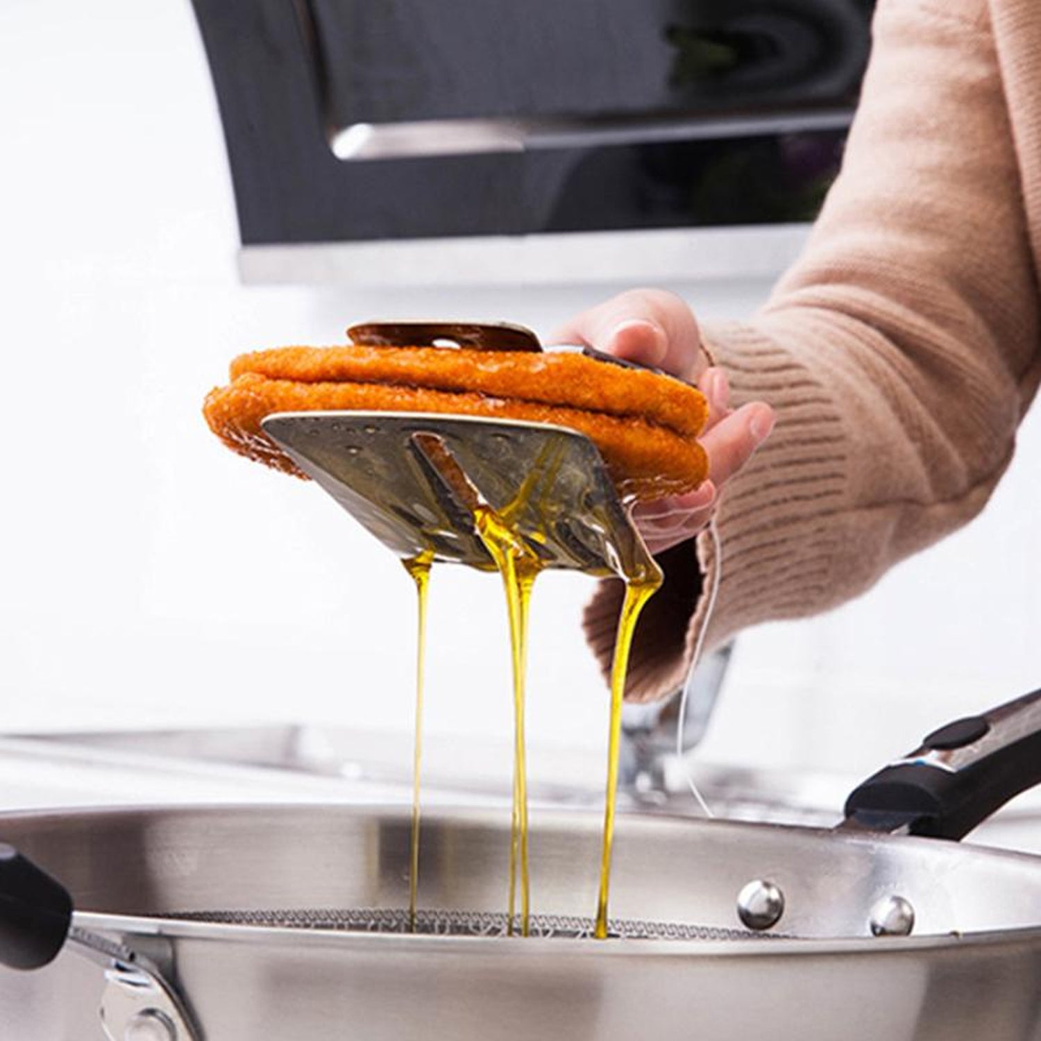 Cooking Serving Turner Frying Food Tong